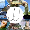Baitholder Fishing Hooks Long Shank Beak Bait Holder Hooks Black