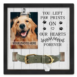 PUREFLY Pet Loss Gift, Memorial Sympathy Gifts for Loss of Dog, Pet Memorial Frame, Cat Memorial Gift