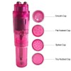Finever Mini Massager Handheld with 4 Heads Pocket Pen for