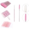100 Microbrush+50 Lip Brush+50cepillos Para Pestañas Glitter El Color Se