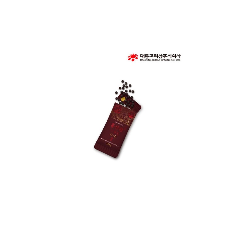 Daedong Goryeo Sam Red Ginseng Hwan Origin 3.75g 30 Sachets