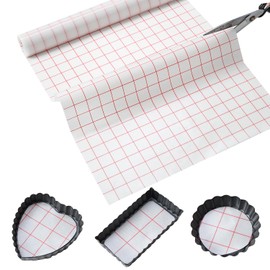 Silicone Baking Mat Roll 16IN*5FT Free Cutting, Non-Slip Pastry Mat, Non-Stick Reusable Air Fryer Liner, Oven Liners, Counter Mat, Freeze Dryer Mat, Easily Cut to Size Fit All Ovens Pans Tins Dishes