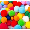 600PCS Pom Pom Crafts, 8mm and 25mm Pom Pom Crafts,