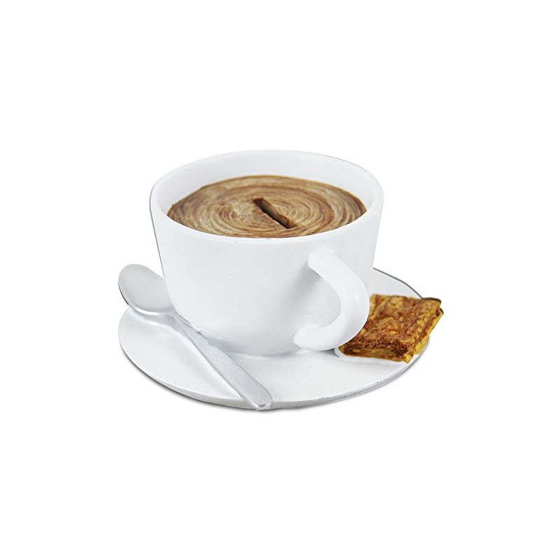 HC-Handel 914513 Money Box Piggy Bank Coffee Cup 13 cm