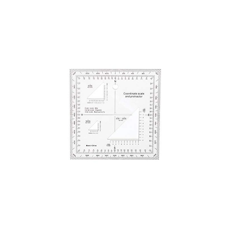 Rothco Coordinate Scale Protractor