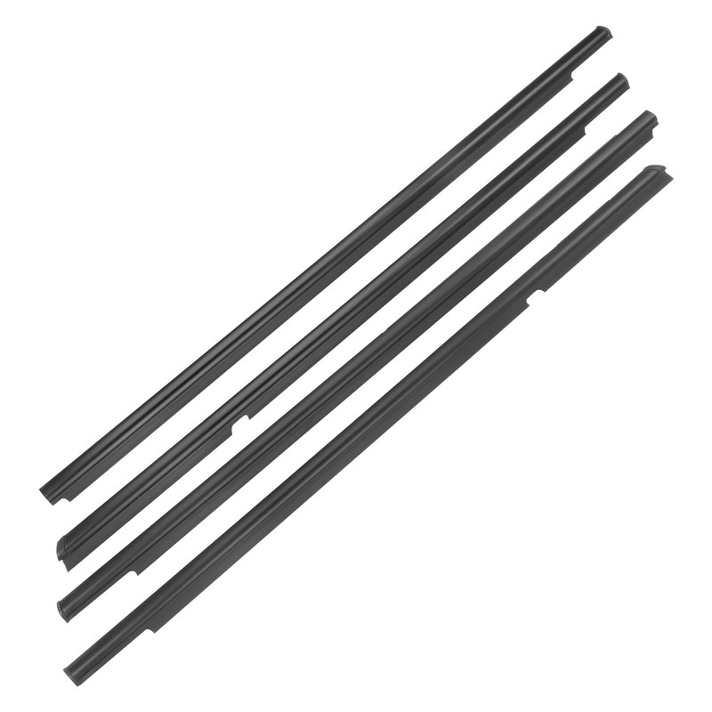 Ricmjend 4Pcs Weatherstrip Window Moulding Trim Seal Belt Compatible with