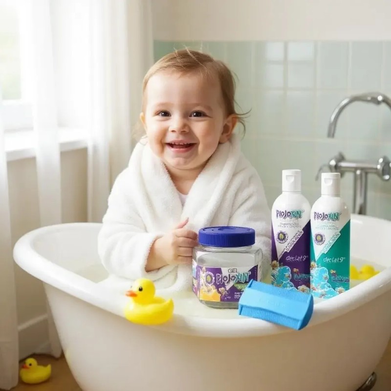 Shampoo Piojos Piojoxin Kit Liendres Lendrera Pack Anti