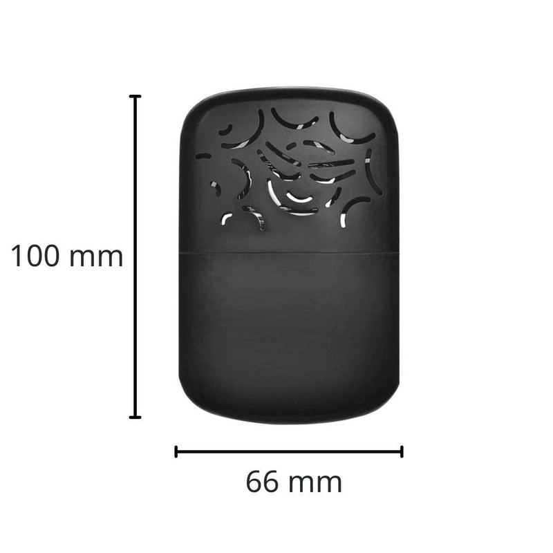 A-ONE Black Hand Warmer+ 2 PCS Replacement Platinum Catalyst Pad-Refillable