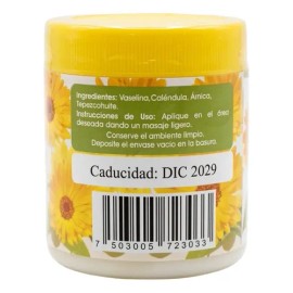 Pomada De Caléndula 125 Gr 100% Natural
