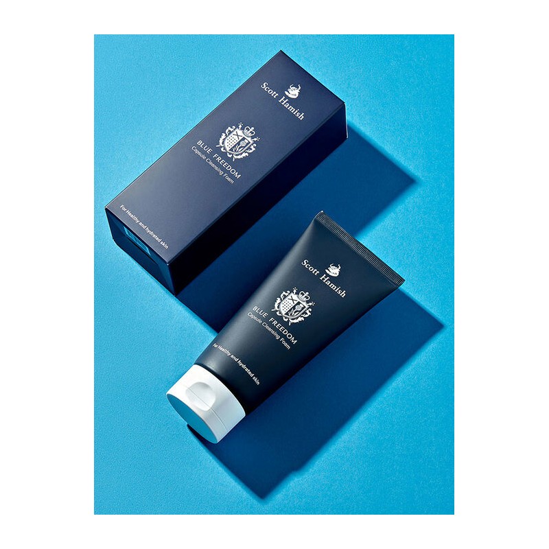 Scott Hamish Blue Freedom Capsule Cleansing Foam / 스콧해미쉬 블루