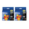 Epson GBJve Cartridge Ink, 288XL Bk 288 CMY (2 Pack)