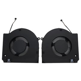 LANDALANYA Replacement New CPU and GPU Cooling Fan for Razer Blade 16 RZ09-0483 RZ09-0483TEH3 RZ09-0483UWJ4-R3W1 Series 16 Inch Gaming FQDA DFS5K22B05673K FQDB DFS5K22B15673J 14051470 DC5V 0.5A Fan
