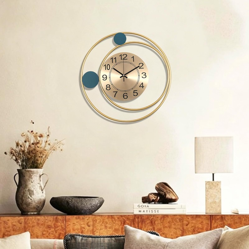 Large Wall Clock for Living Room Decor, 16.5 * 16.5