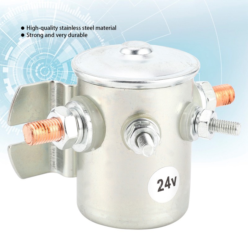 Solenoid Fits Hydraulic Motor Starter Relay Normally Open Waterproof Auto