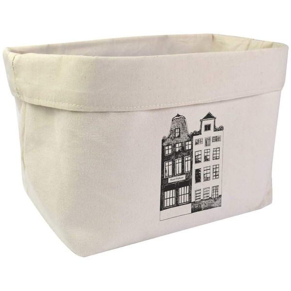 Large 'Amsterdam Buildings' Canvas Organiser/Storage Bag (OR00001701)