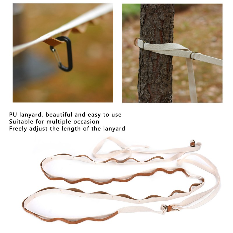 Camping Storage Strap Portable Tent Lanyard Camping Windproof Clothesline Hanging