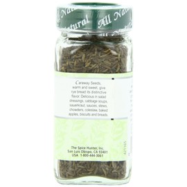 The Spice Hunter Caraway Seeds, Whole, 1.9-Ounce Jar