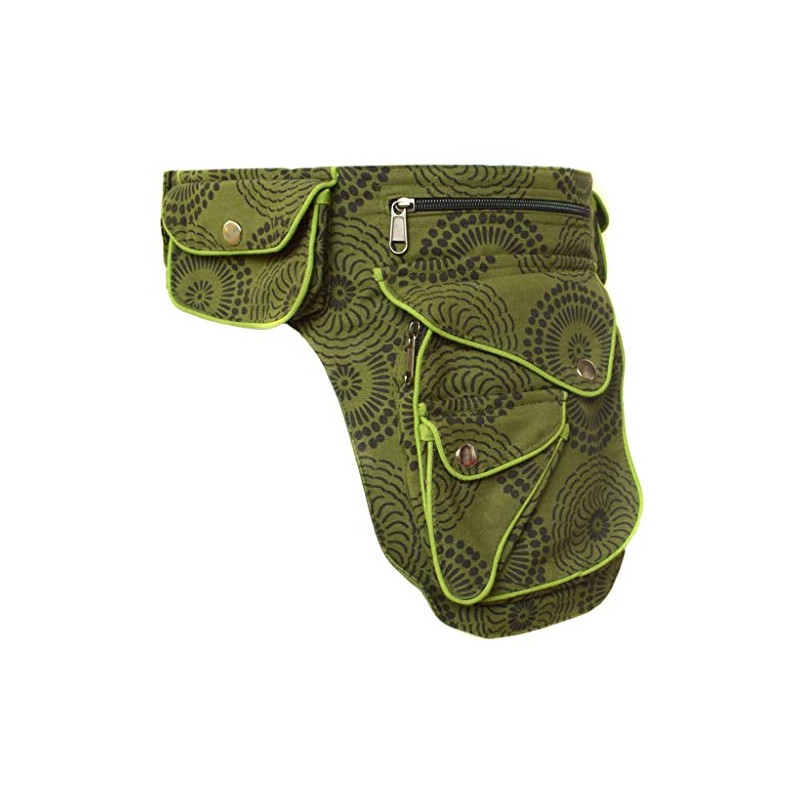 Little Kathmandu Cotton Popper Bum Bag/Fanny Pack - Einheitsgröße