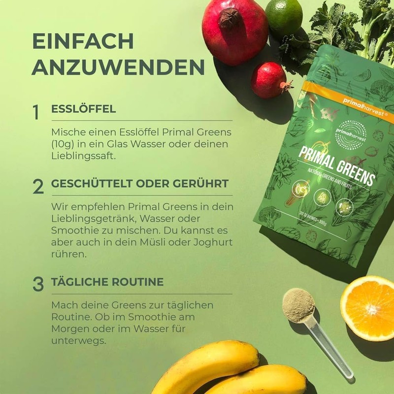 Primal Harvest® Primal Greens Powder (30 Servings)