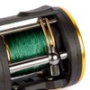 leeda icon m30 multiplier boat reel with braid