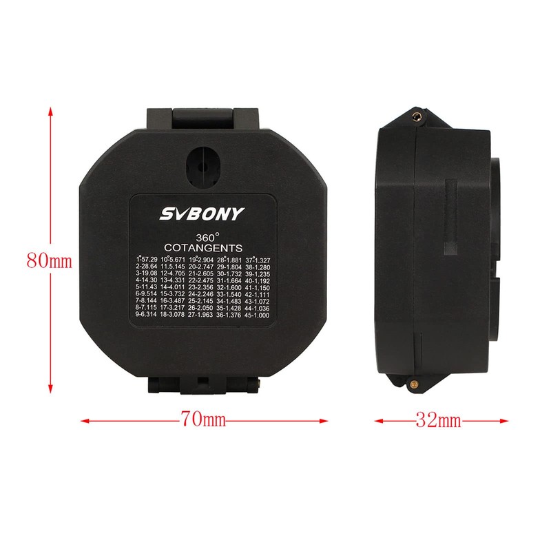 Svbony Pocket Compass Waterproof Compass for Camping Hiking Travel