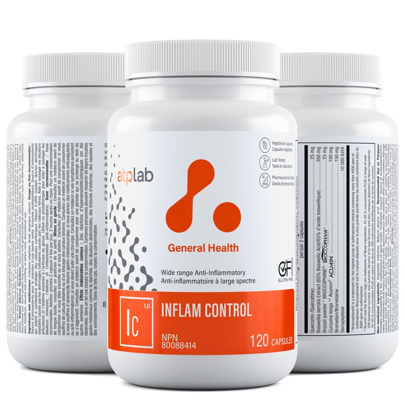 ATP LAB Inflam Control, 120 Capsules - Joint & Muscle