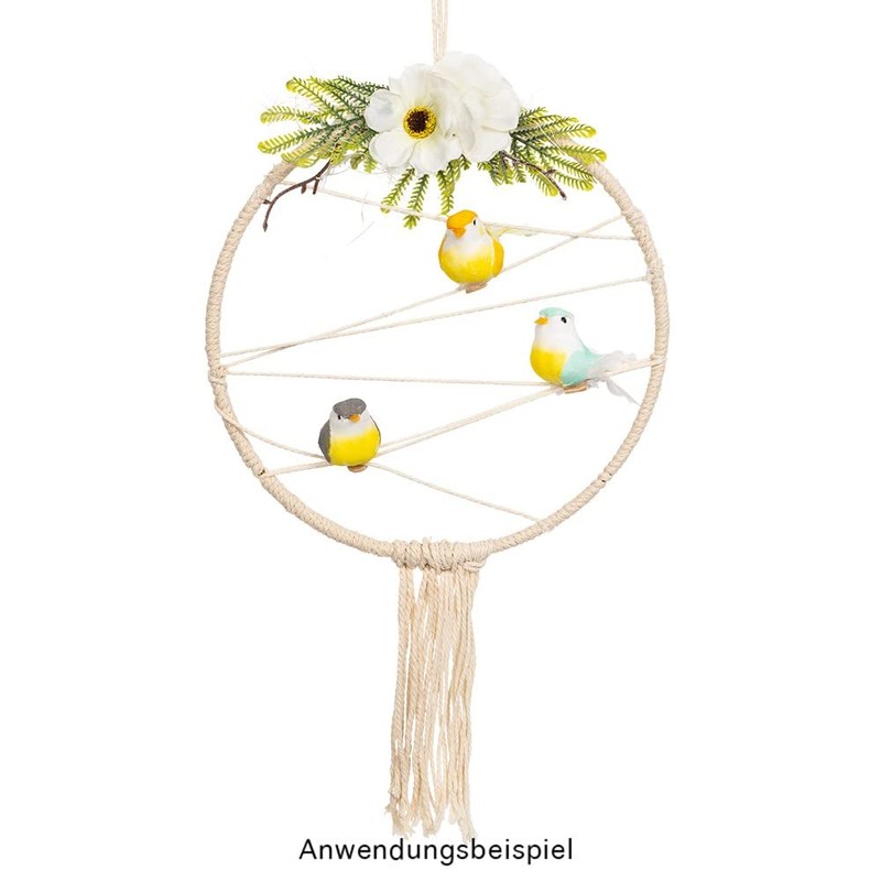 Ideen mit Herz Macrame Yarn on a Roll, Natural White