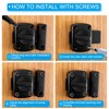 PATIKIL Rotary Bolt Latch, 180 Degree Switch Safety Door Lock