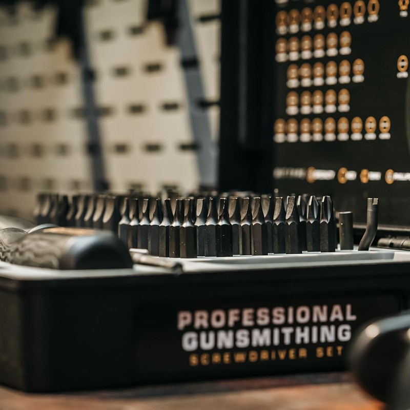 Wheeler 89 Piece Gunsmithing Screwdriver Set with Durable Construction and