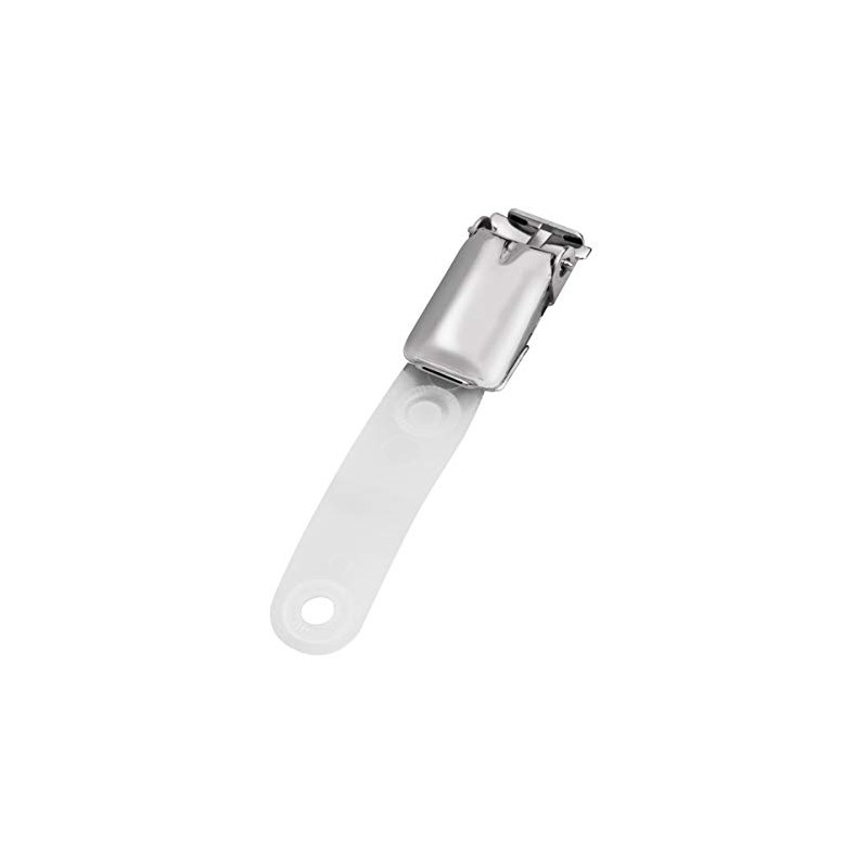 Veloflex 2656000 Braces Clip, 100 Pieces, Metal, Plastic Loop