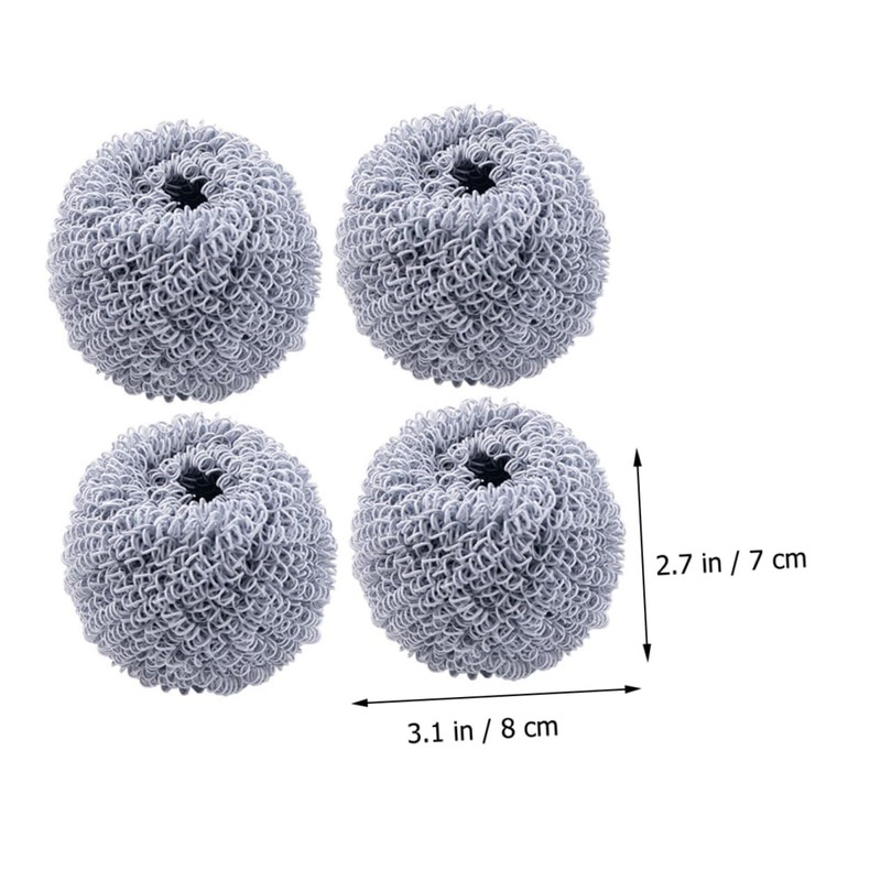 OATIPHO Mild Polyester Kitchen Brush Head Dish Bowl Cleaning Brush