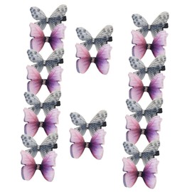 OATIPHO 20pcs Fairy Butterfly Hair Clips for Women Lightweight Hair Accessories for Wedding Party Random Color