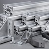 PATIKIL 135 Degree Angle Corner Brackets, 2Pcs 2.36x2.05 Inch Aluminum