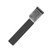 Leather Cutting Knife Stainless Steel Incisive Blade Wooden Handle Glossy