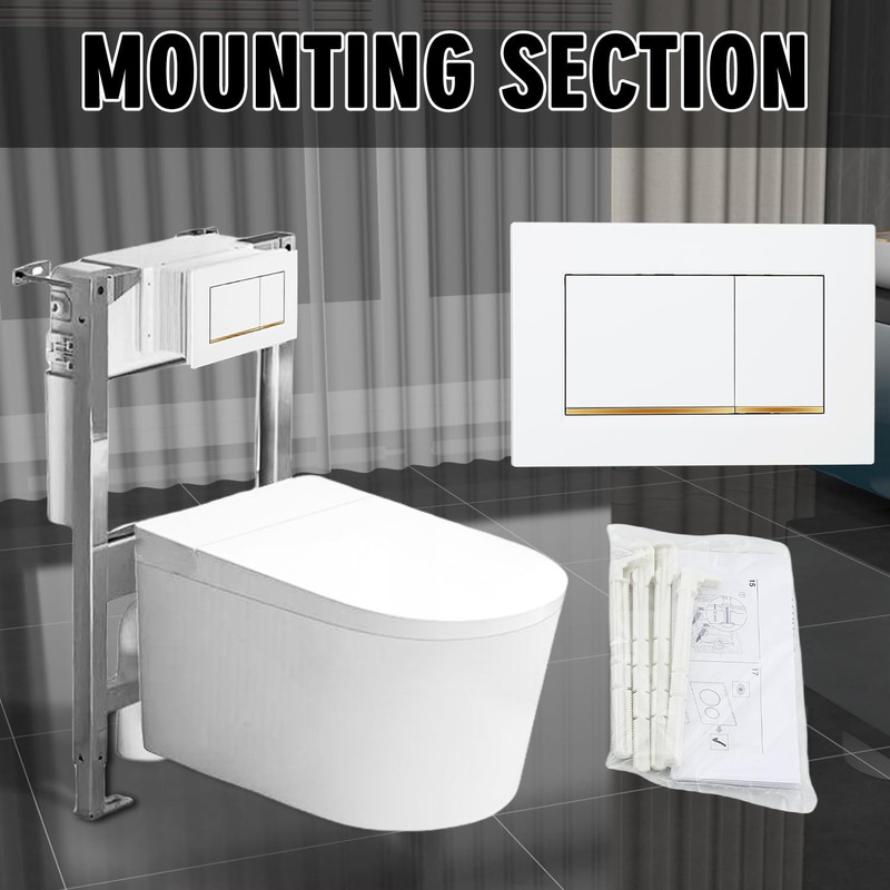 Dual Flush Actuator Plate Compatible with Geberit Sigma30 115.883.KK.1 Toilet