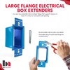 BestMounts - 1 Pack Electrical Power Outlet Box Extender Kit