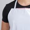 Molaxhome Waterproof Vinyl Apron Chef Apron for Men for Kitchen