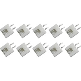 Lightning Parts, XH Connector, Post with Base, Top Type, Pitch: 0.1 inch (2.5 mm), 2P, B2B-XH-A (LF) (SN), Pack of 10