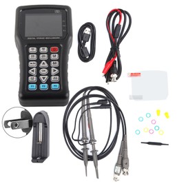 JDS6052S 2in 1 Multifunction Portable Handheld 2CH Digital Oscilloscope Signal Generator 25MHzUS Plug 100-240V