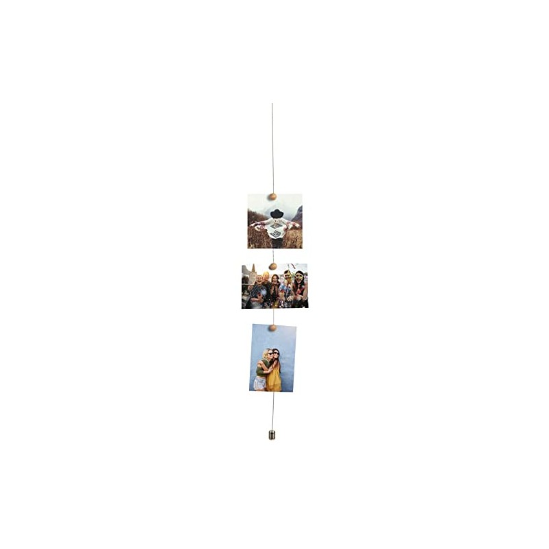 walther design Photo Rope Silver 1.5 m Metal with Natural