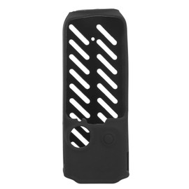 Silicone Case for Osmo Pocket 3 Action Camera Anti Scratch Non Slip Hollow Out Heat Dissipation Holes Protective Sleeve Cover Black