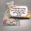 NuFun Activities DIY Transfer Puzzle Maker Kit - Blank White