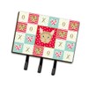 Caroline's Treasures CK5119TH68 German Rex Cat Love Leash or Key Holder, Triple, Multicolor