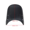 Motorcycle Front Windshield PC Airflow Wind Deflector Fairing Windscreen for