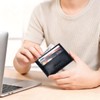 Adenpvn Leather credit card holder Minimalist Slim Front Pocket Wallet