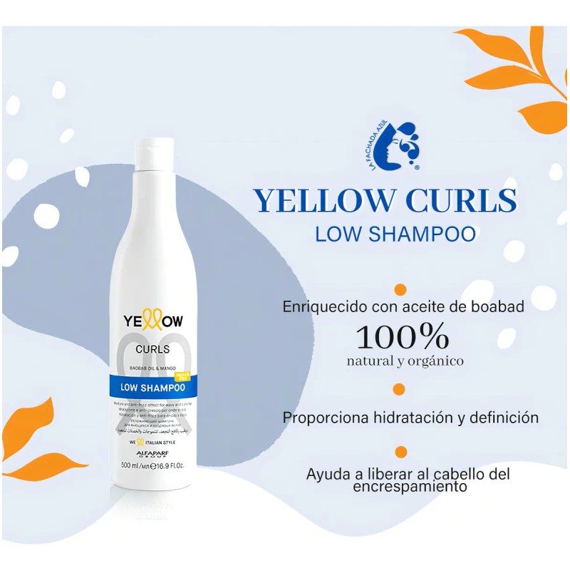 Yellow Curls Shampoo Acondicionador 500 Ml