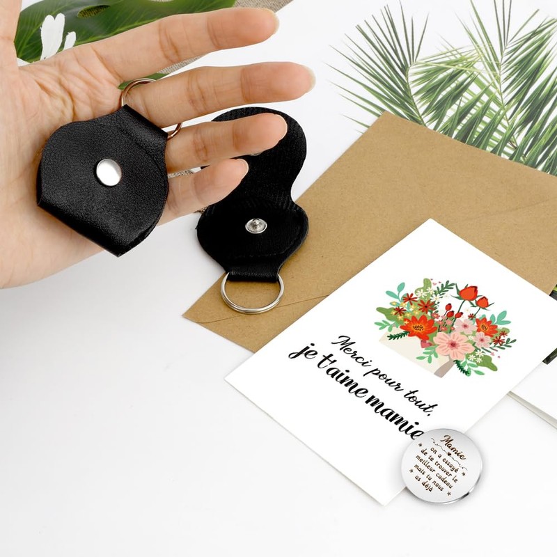 Câlin Glücksbringer Karte Oma Geschenk für Oma