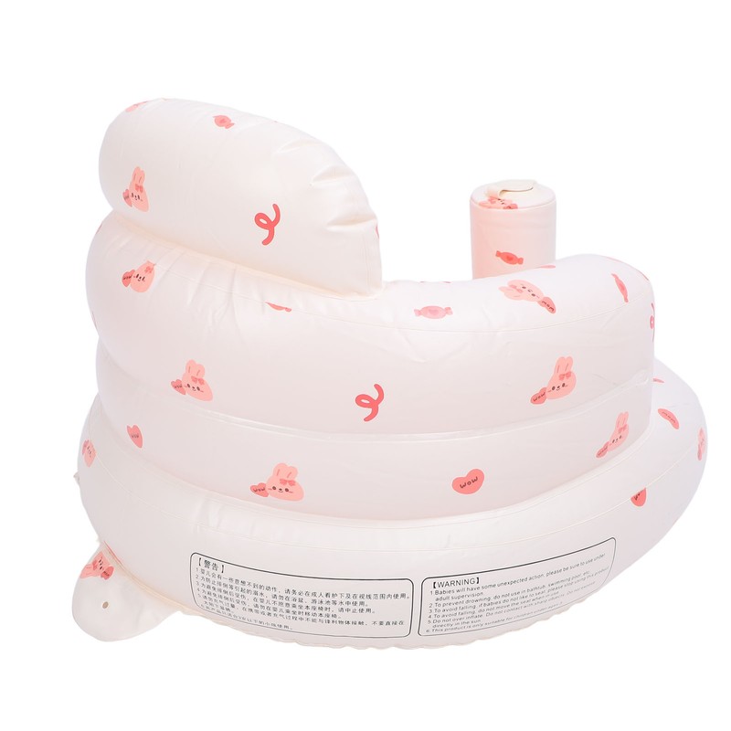 Baby Inflatable Seat with Air Pump Infant Back Support Sofa
