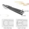 Nail clippers for thick nails, professional nail clippers with catcher,