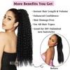 Kediciz Ponytail Extension Warp Around Pony Tail with Hair Tie